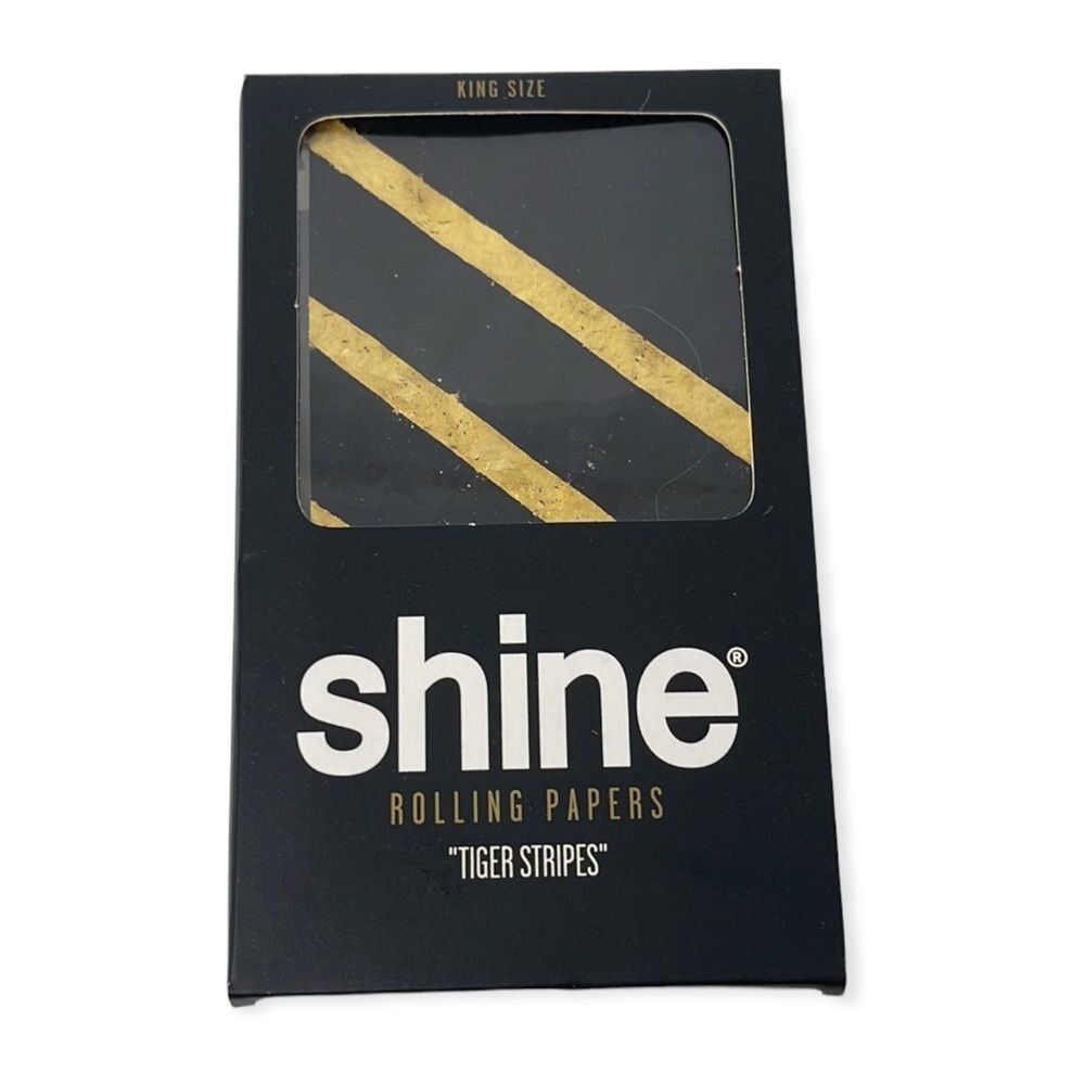 NWT Shine Tiger Strips 24K Gold Papers
